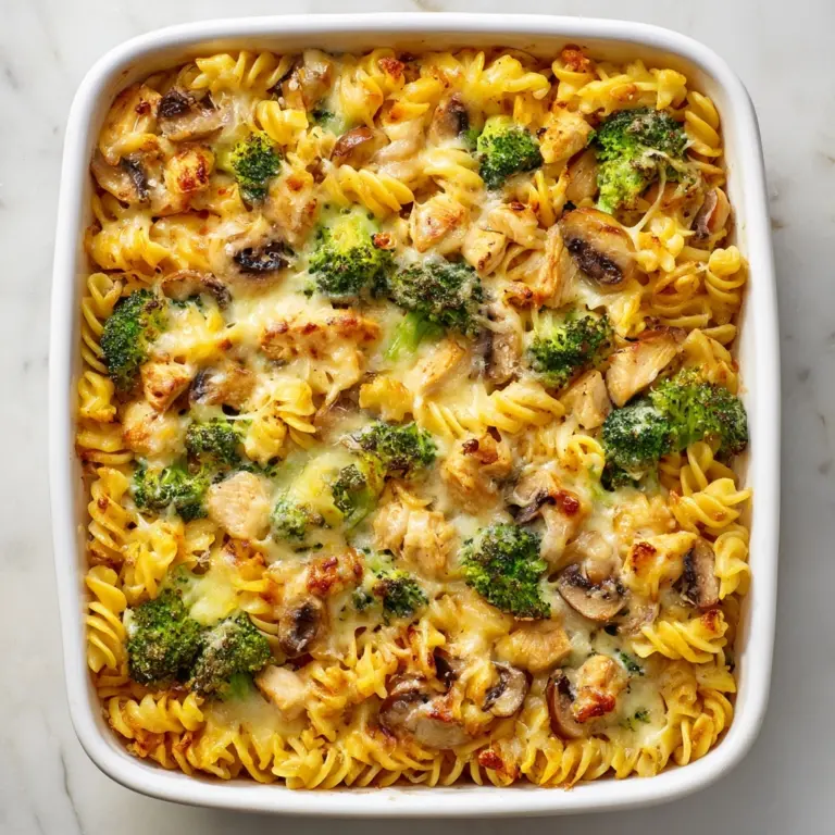 Healthier Broccoli Chicken Casserole Recipe