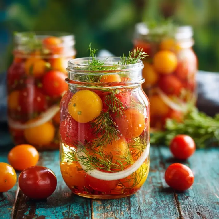 Pickled Cherry Tomatoes Recipe