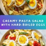 Creamy Pasta Salad with Hard-Boiled Eggs Recipe