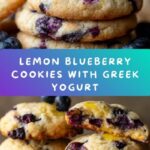 Greek Yogurt Lemon Blueberry Cookies Recipe