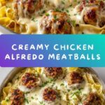 Creamy Chicken Alfredo Meatballs Recipe
