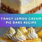 Lemon Cream Pie Bars Recipe
