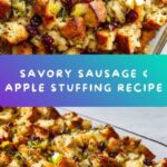 Sausage, Apple, and Cranberry Stuffing Recipe