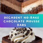 No-Bake Chocolate Mousse Bars Recipe