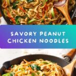 Peanut Chicken Noodles Recipe