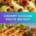 Creamy Crunchy Chicken Pasta Recipe