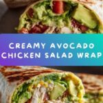 Avocado Chicken Salad Wrap Delight Recipe