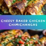 Baked Chicken Chimichangas Recipe