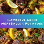 One-Pan Greek Meatballs and Potatoes Recipe