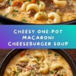 One-Pot Macaroni Cheeseburger Soup Recipe