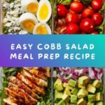 Easy Cobb Salad Meal Prep Recipe