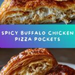 Homemade Buffalo Chicken Pizza Pockets Recipe