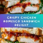 Crunchy Chicken Romesco Sandwich Recipe
