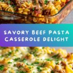 Simple Baked Beef and Pasta Casserole Recipe