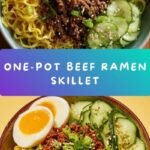Ground Beef Ramen Skillet Recipe