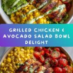 Grilled Chicken & Avocado Salad Bowl Recipe