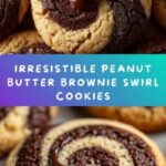 Peanut Butter Brownie Swirl Cookies Recipe
