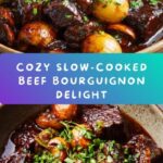 Slow-Cooked Beef Bourguignon Recipe