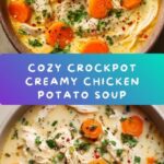 Crockpot Creamy Chicken and Potato Soup Recipe