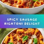 Spicy Sausage Rigatoni Recipe
