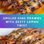 Char-Grilled King Prawns with Lemon Recipe