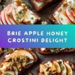 Brie, Apple, and Honey Crostini Recipe
