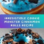 Cookie Monster Cinnamon Rolls Recipe