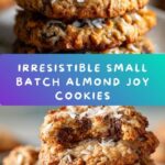Small Batch Almond Joy Cookies Recipe