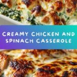 Chicken and Spinach Casserole with Cream Cheese Recipe