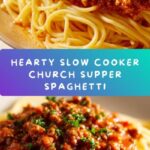Slow Cooker Church Supper Spaghetti Recipe