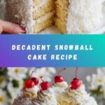 Old-Fashioned Snowball Cake Recipe