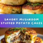 Mushroom Stuffed Potato Cakes Recipe