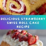 Strawberry Swiss Roll Cake Recipe