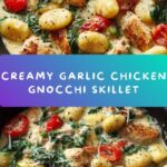 Garlic Chicken Gnocchi Skillet Recipe