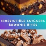 Snickers Brownie Bites Recipe