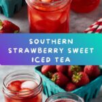 Southern Strawberry Sweet Iced Tea Recipe
