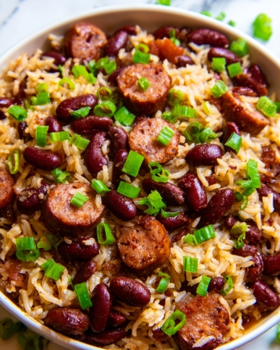Red Bean Jambalaya Recipe - Recipe Image