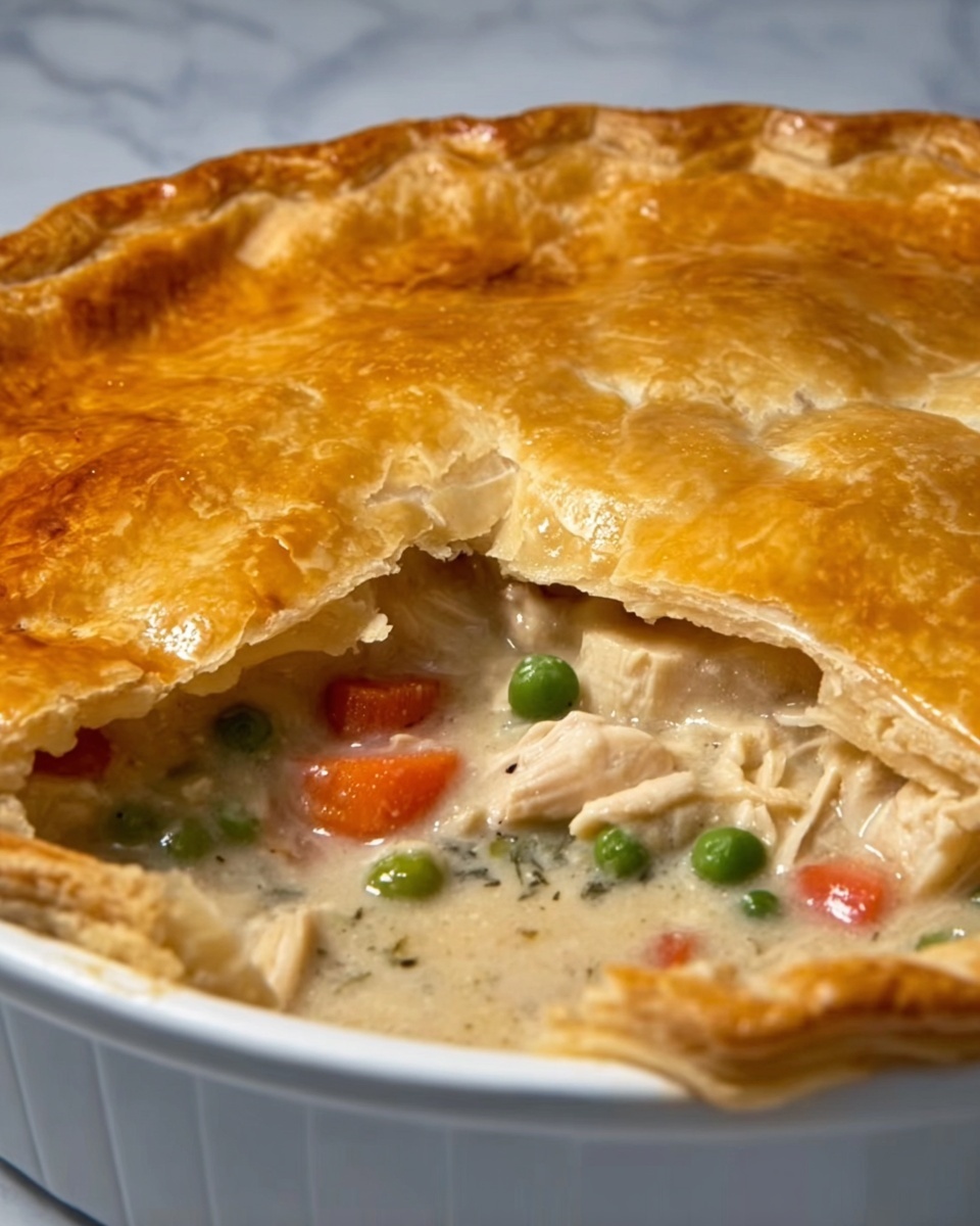 Classic Chicken Pot Pie Recipe - Recipe Image