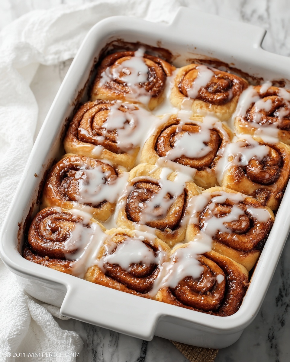 Easy Cinnamon Roll Casserole Recipe - Recipe Image