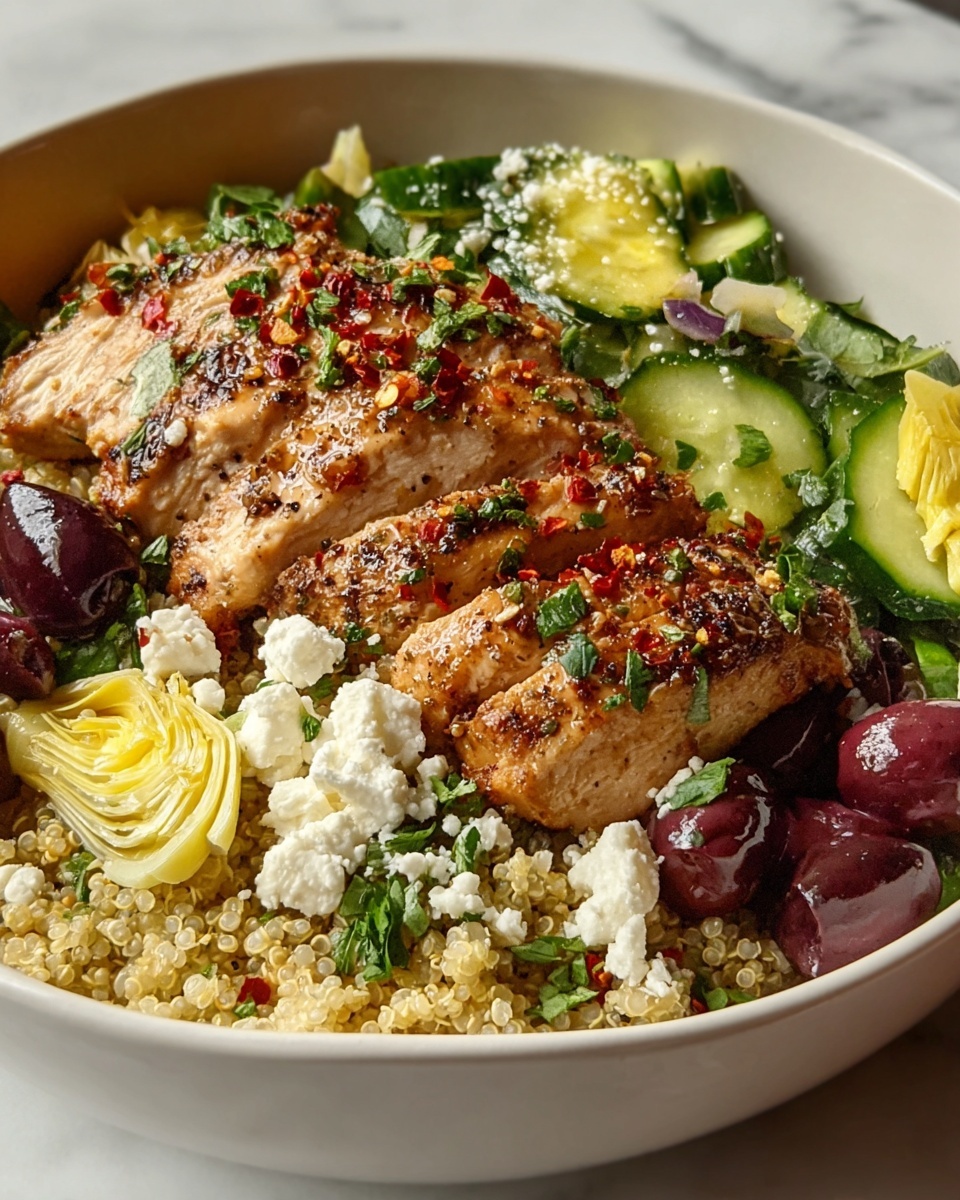 Greek Chicken Power Bowl Recipe - Recipe Image