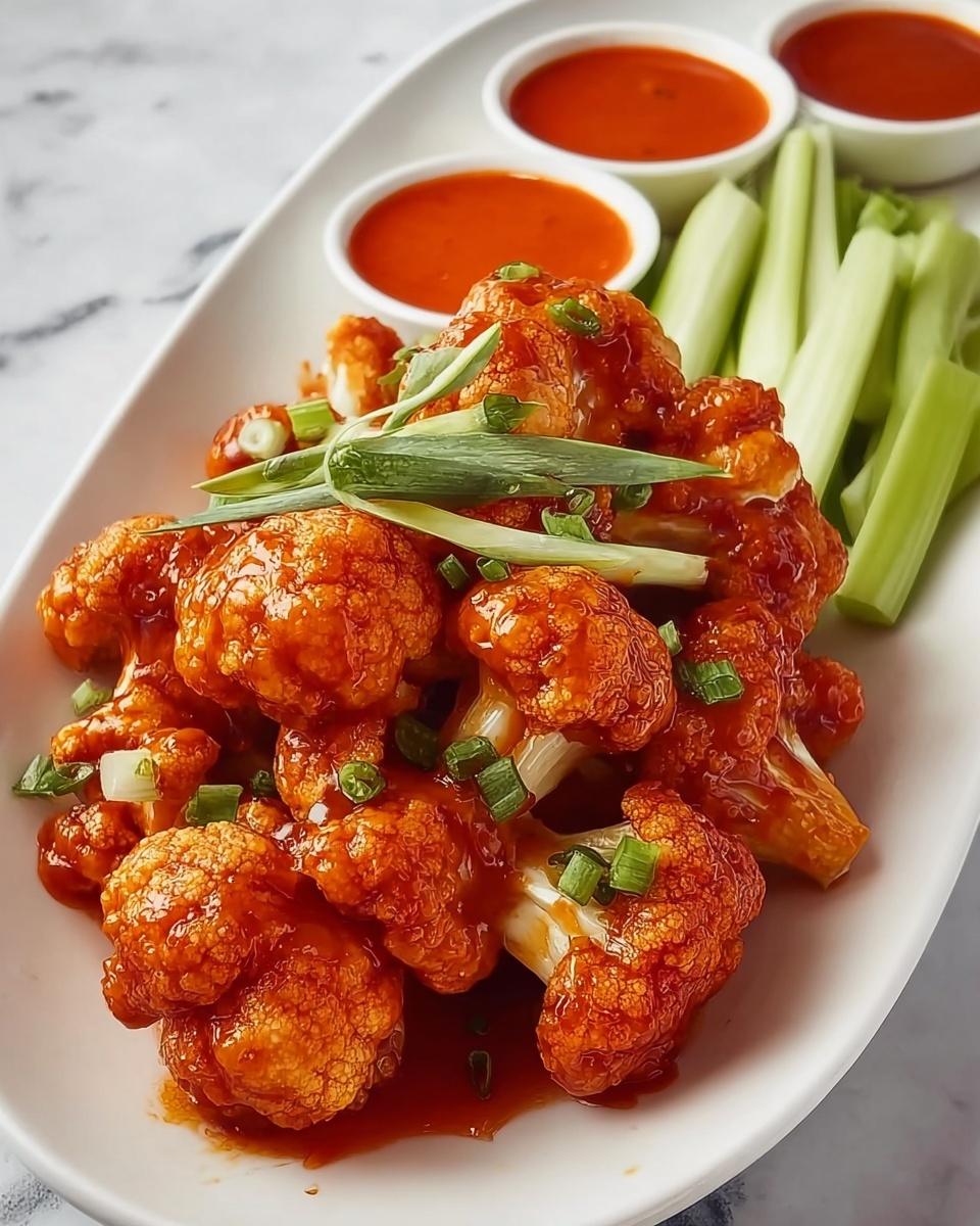 Air Fryer Buffalo Cauliflower Recipe - Recipe Image