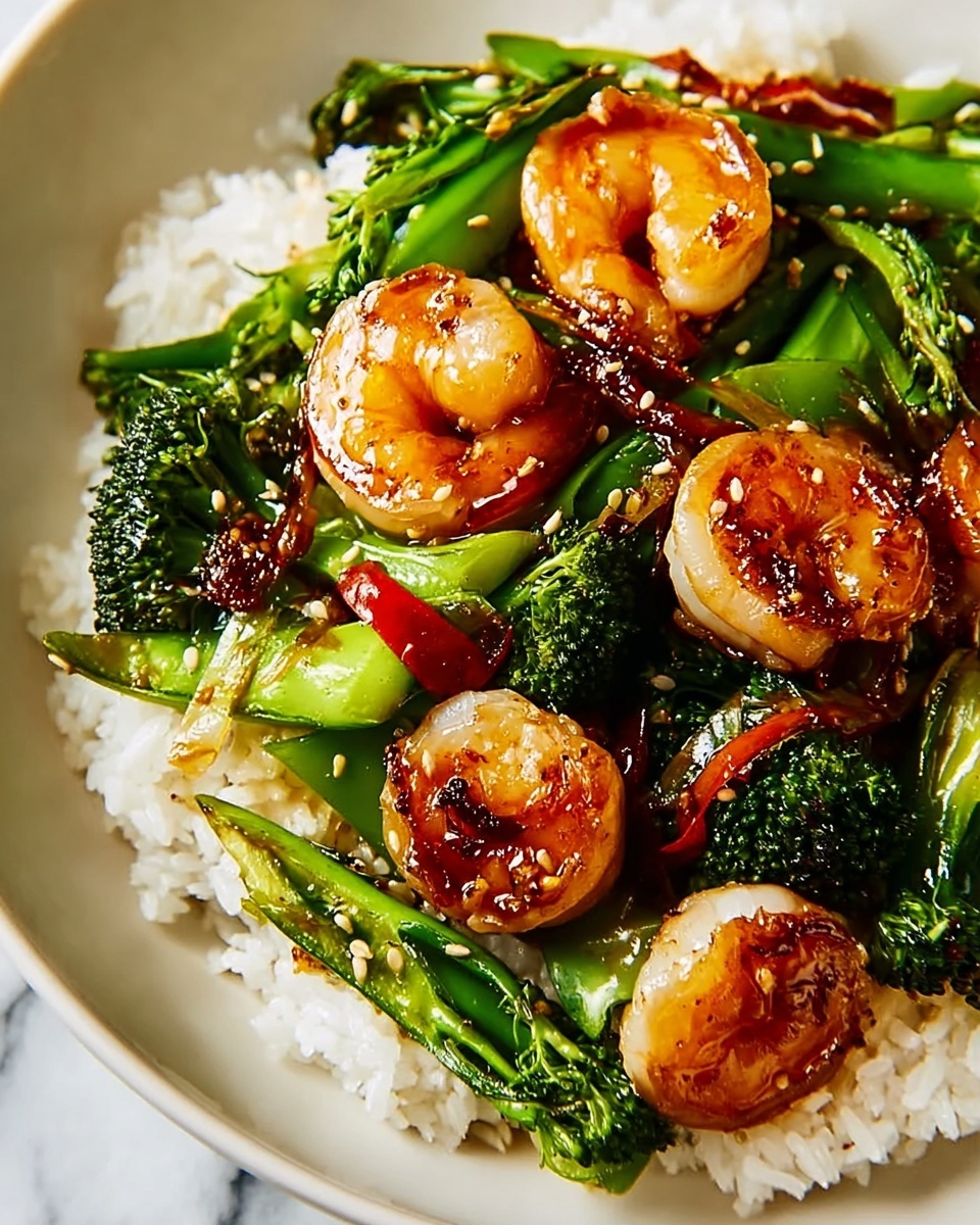 Broccoli Shrimp Stir Fry Recipe - Recipe Image