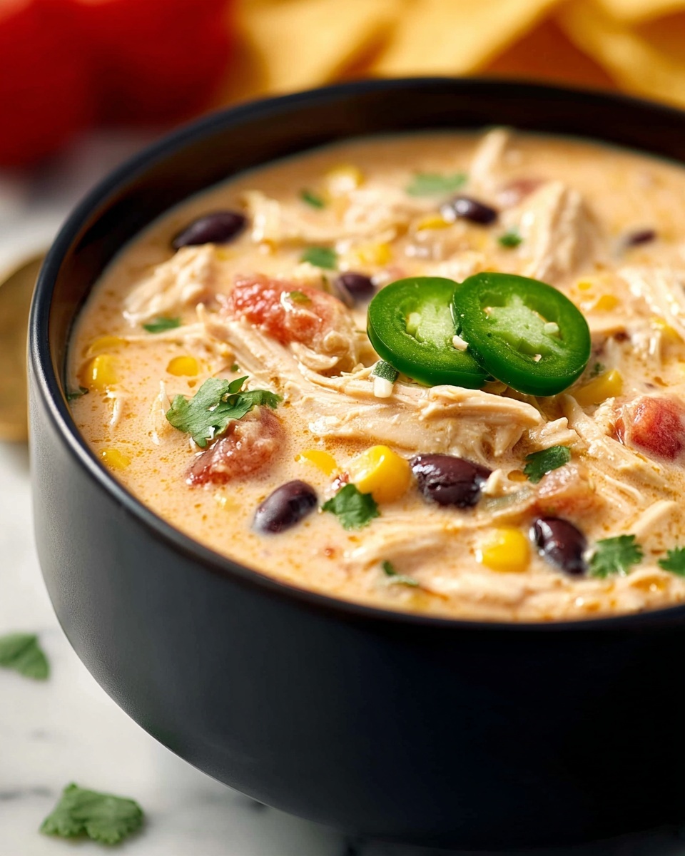 Creamy Chicken Tortilla Soup Recipe - Recipe Image