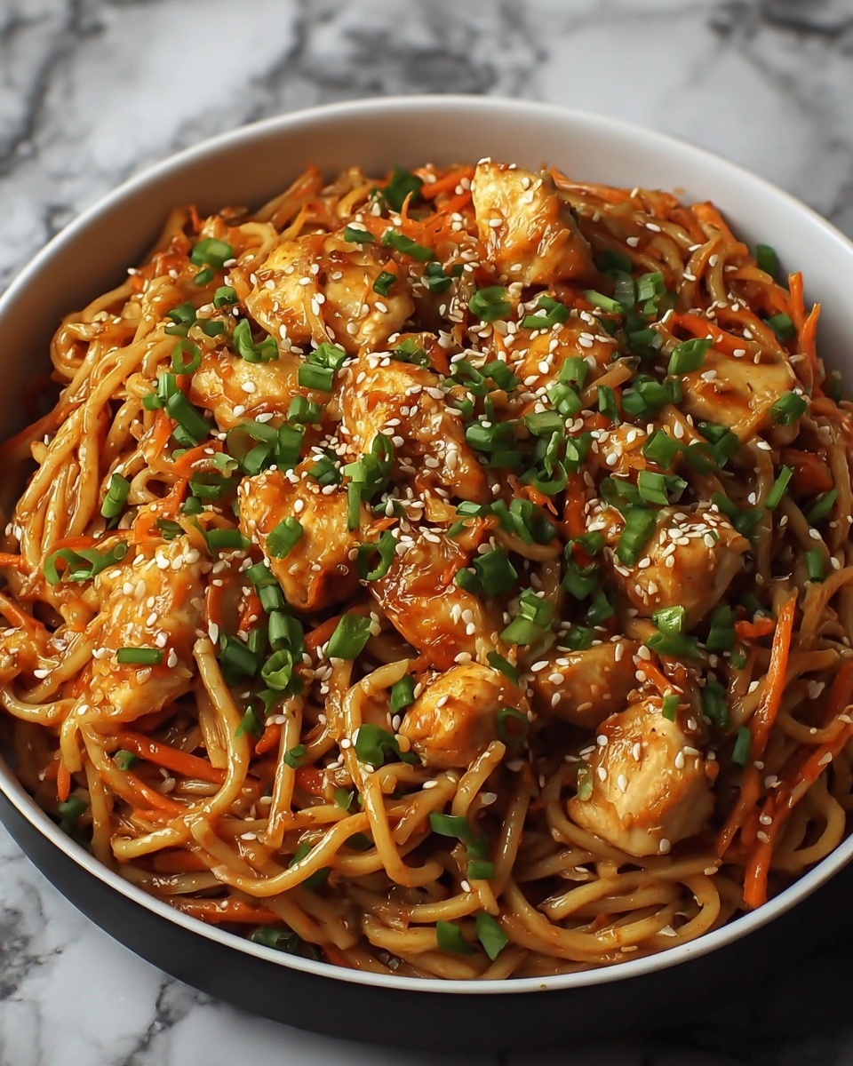 Easy Chicken Lo Mein Recipe - Recipe Image