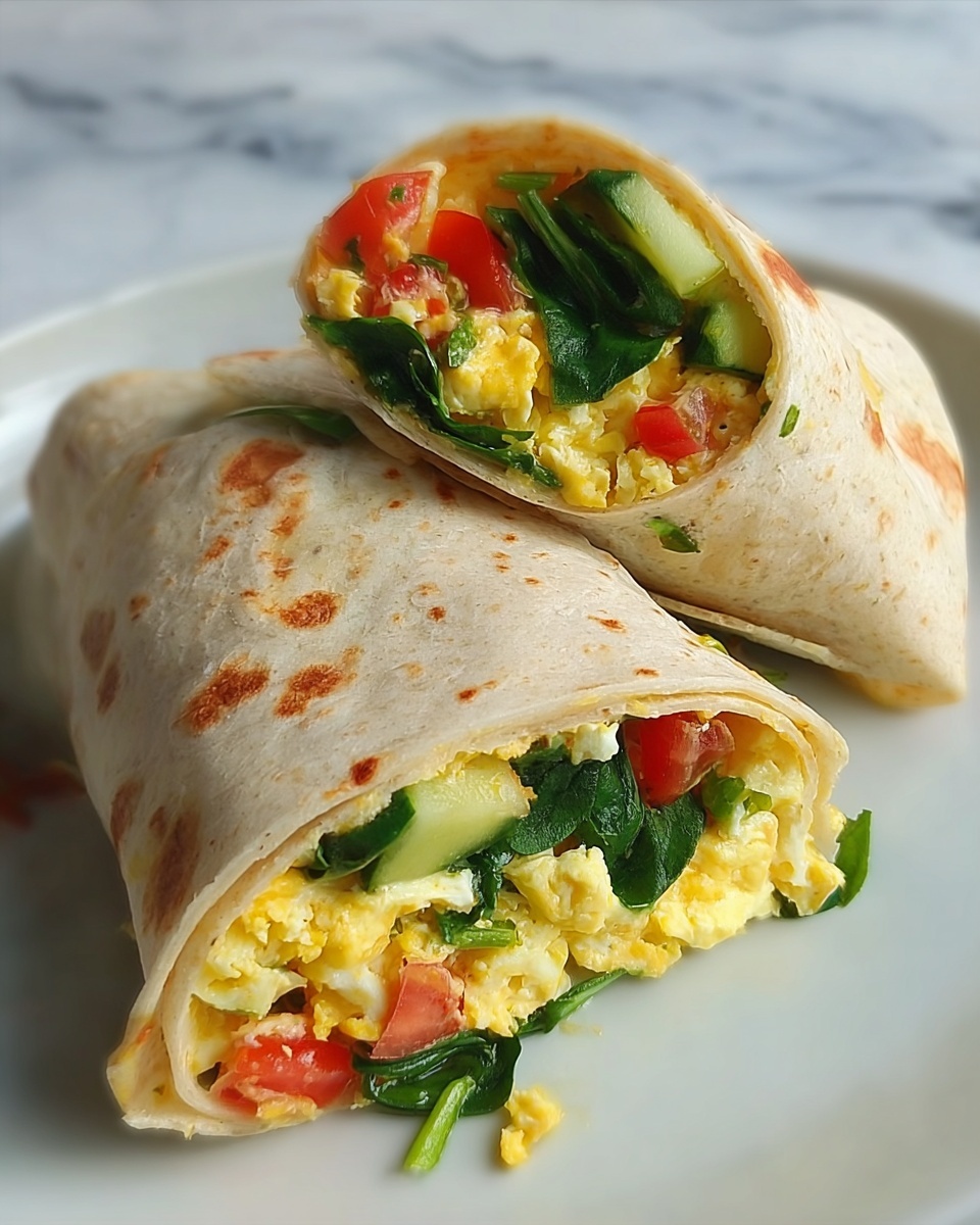 Veggie Egg Wraps Recipe - Recipe Image