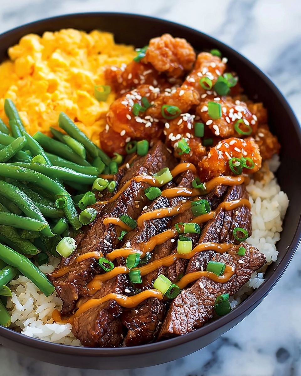 Korean Spicy Beef Bowls Recipe - Recipe Image