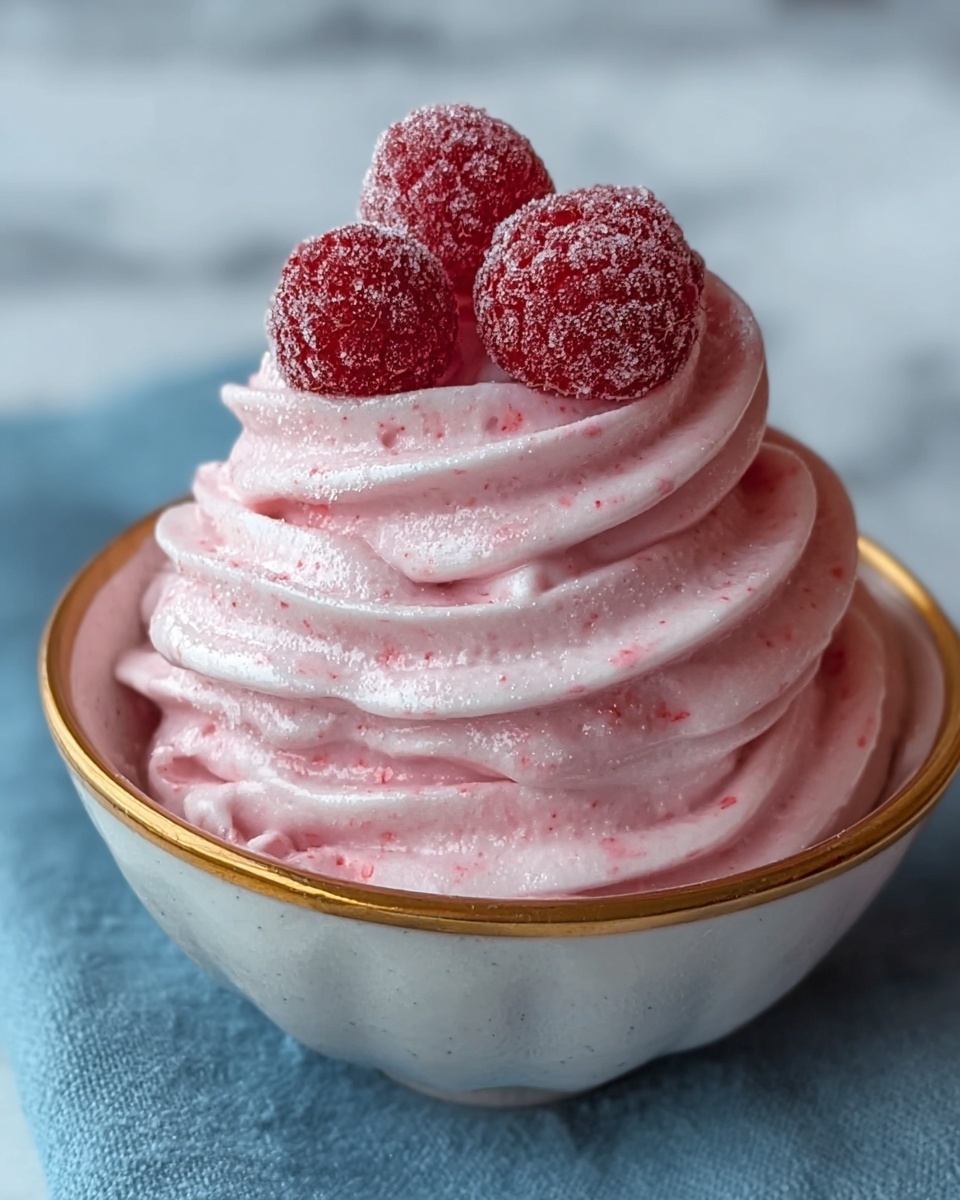 Raspberry Mousse Recipe - Recipe Image