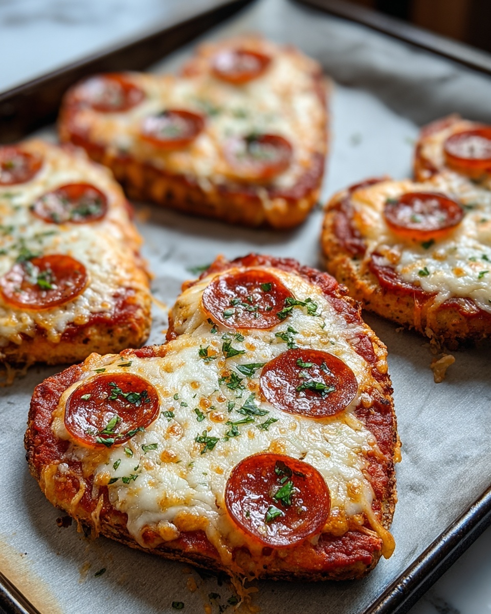 Heart-Shaped Pizzas: A Delicious and Fun Way to Celebrate Recipe - Recipe Image