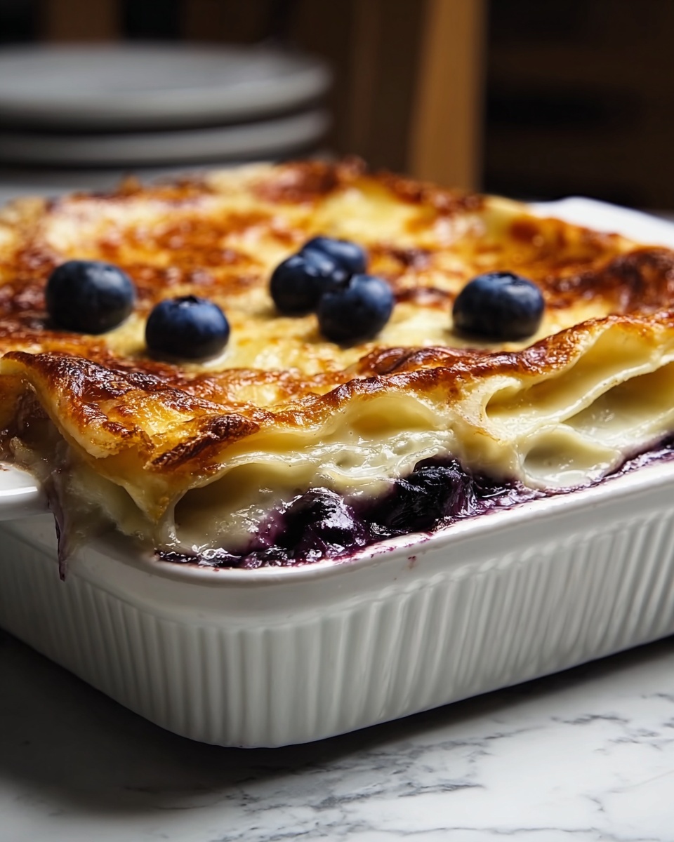 Lemon Blueberry Dessert Lasagna Recipe - Recipe Image