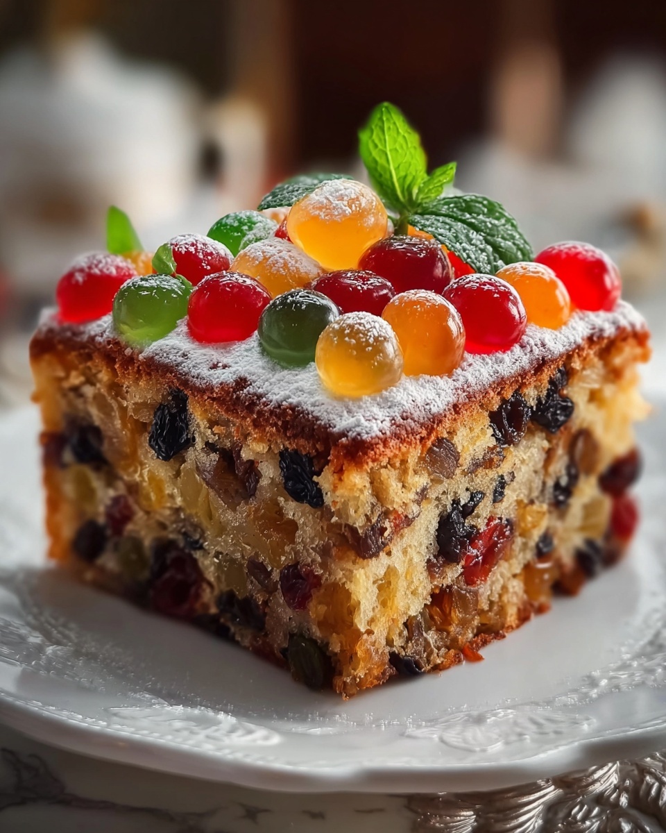 Traditional Christmas Fruit Cake Recipe - Recipe Image